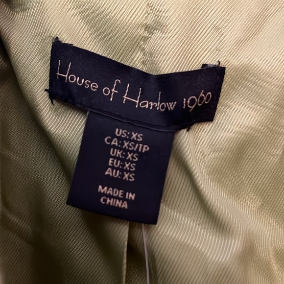 NWT House of Harlow 1960 Pea Coat - Picture 3 of 4